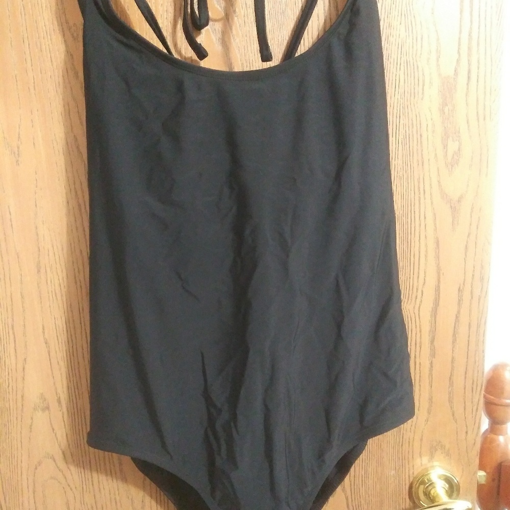 Black bathing suit